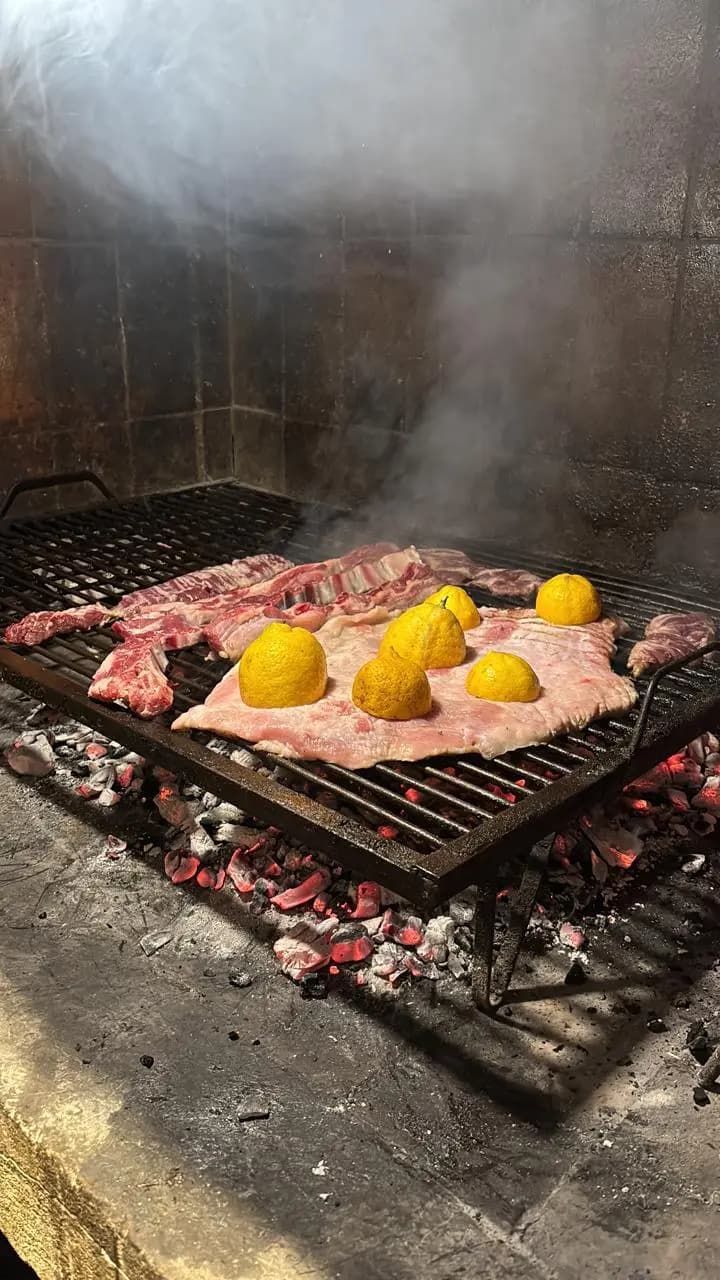 aplauso para el asador