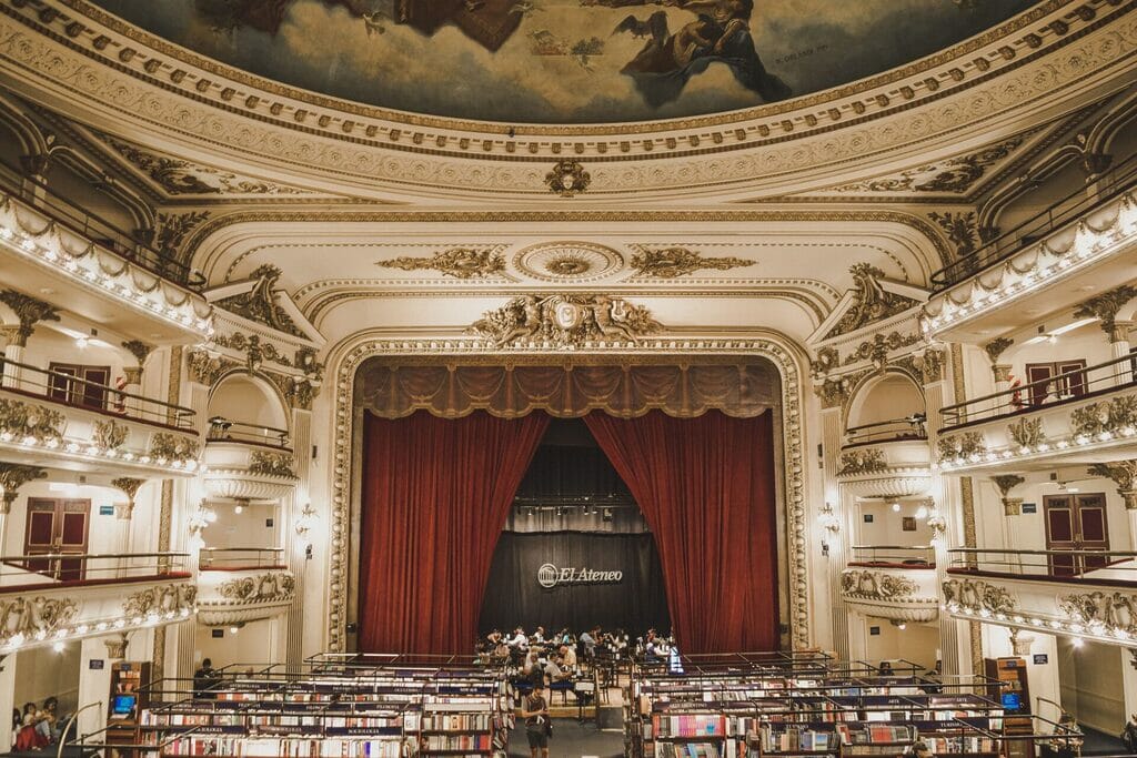 El Ateneo Grand Splendid, a former theater turned bookstore in Buenos Aires.
