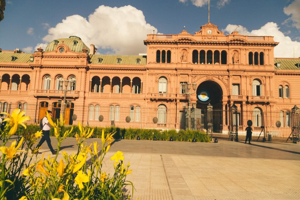 The Casa Rosada or "Pink House"