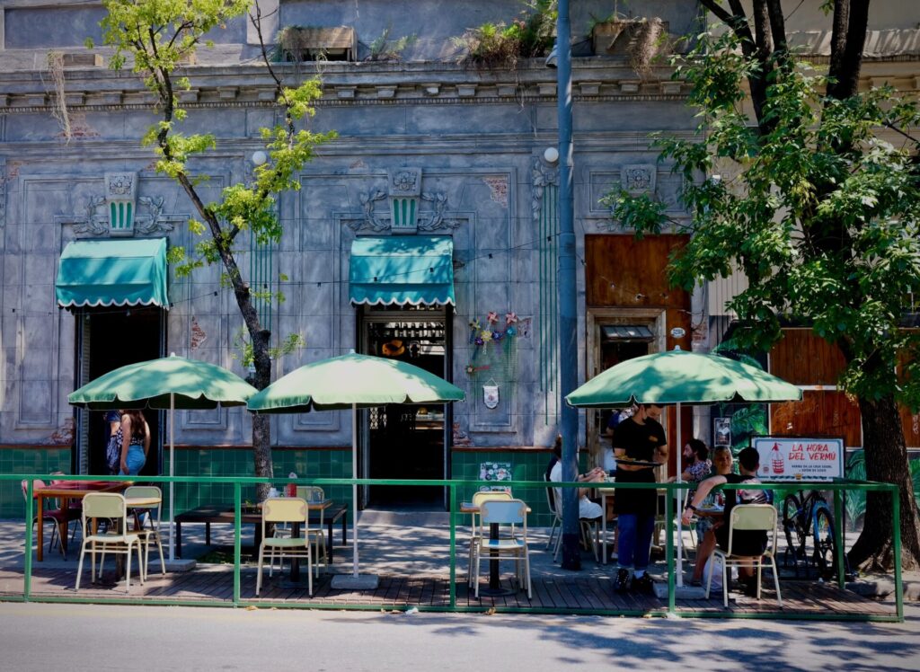 La Favorita Cantina in Palermo, one of many trendy bars in the area.