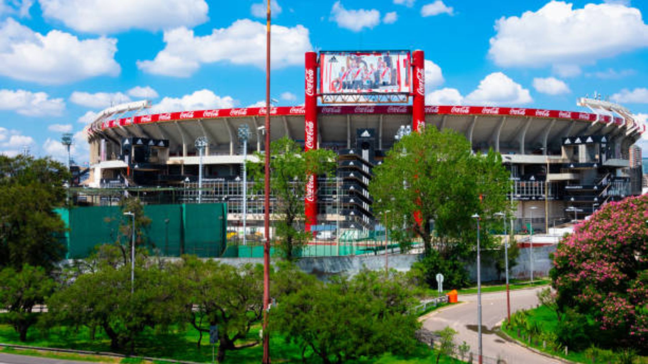 The River Plata stadium is one of the largest in Latin America