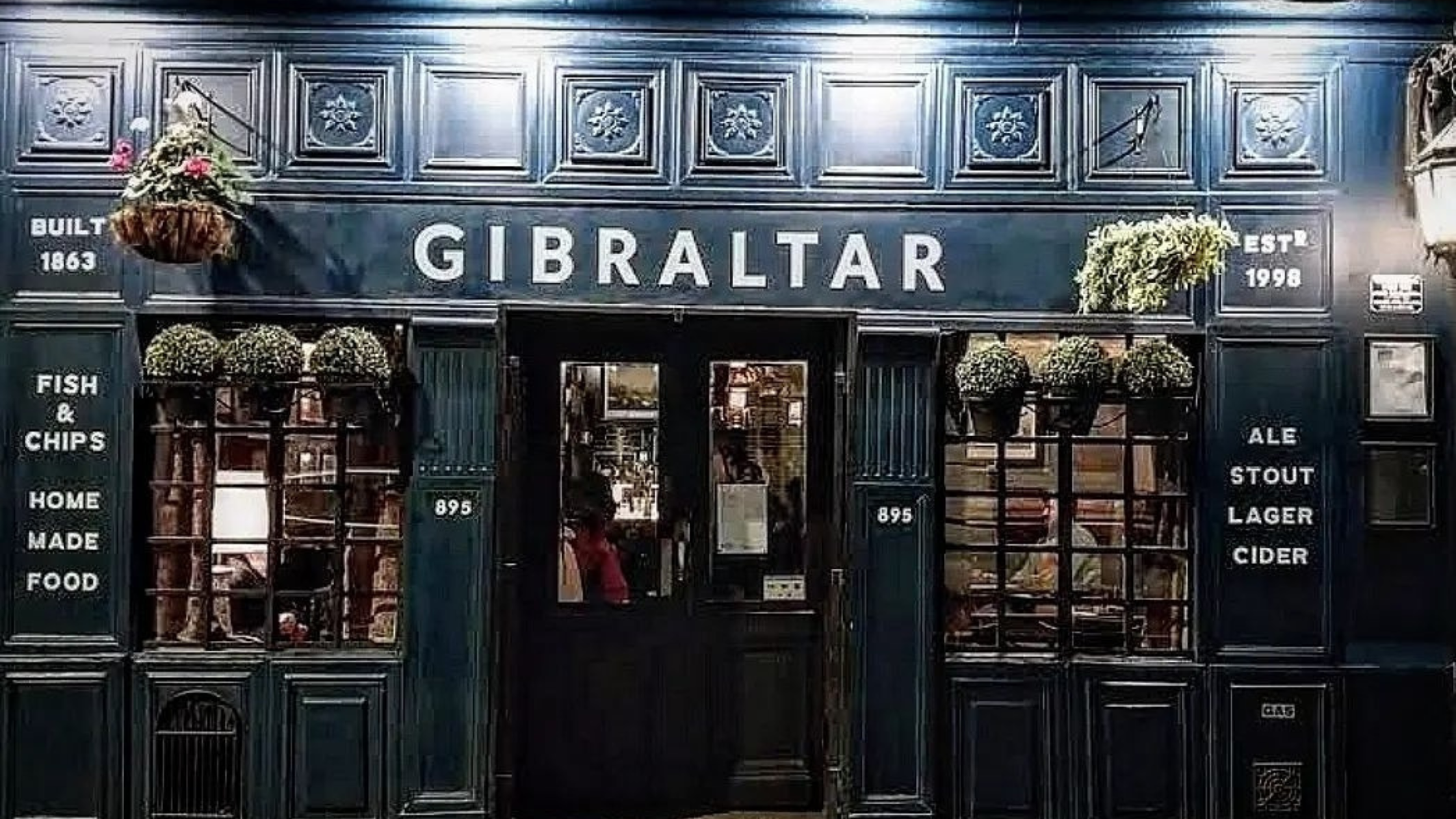 A typical English pub but in Buenos Aires