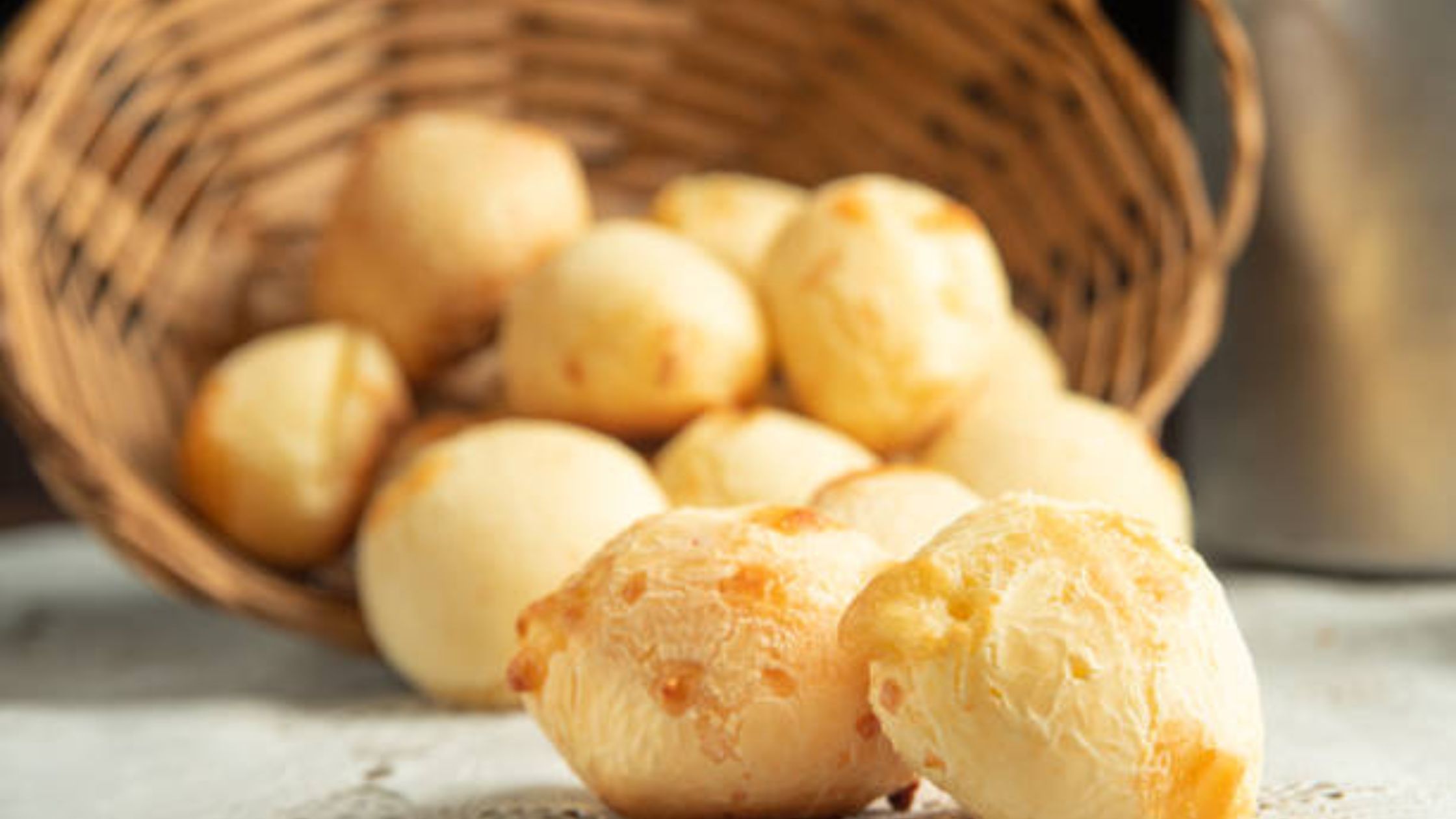 Chipa fresh out of the oven, is one of the best street foods in Argentina