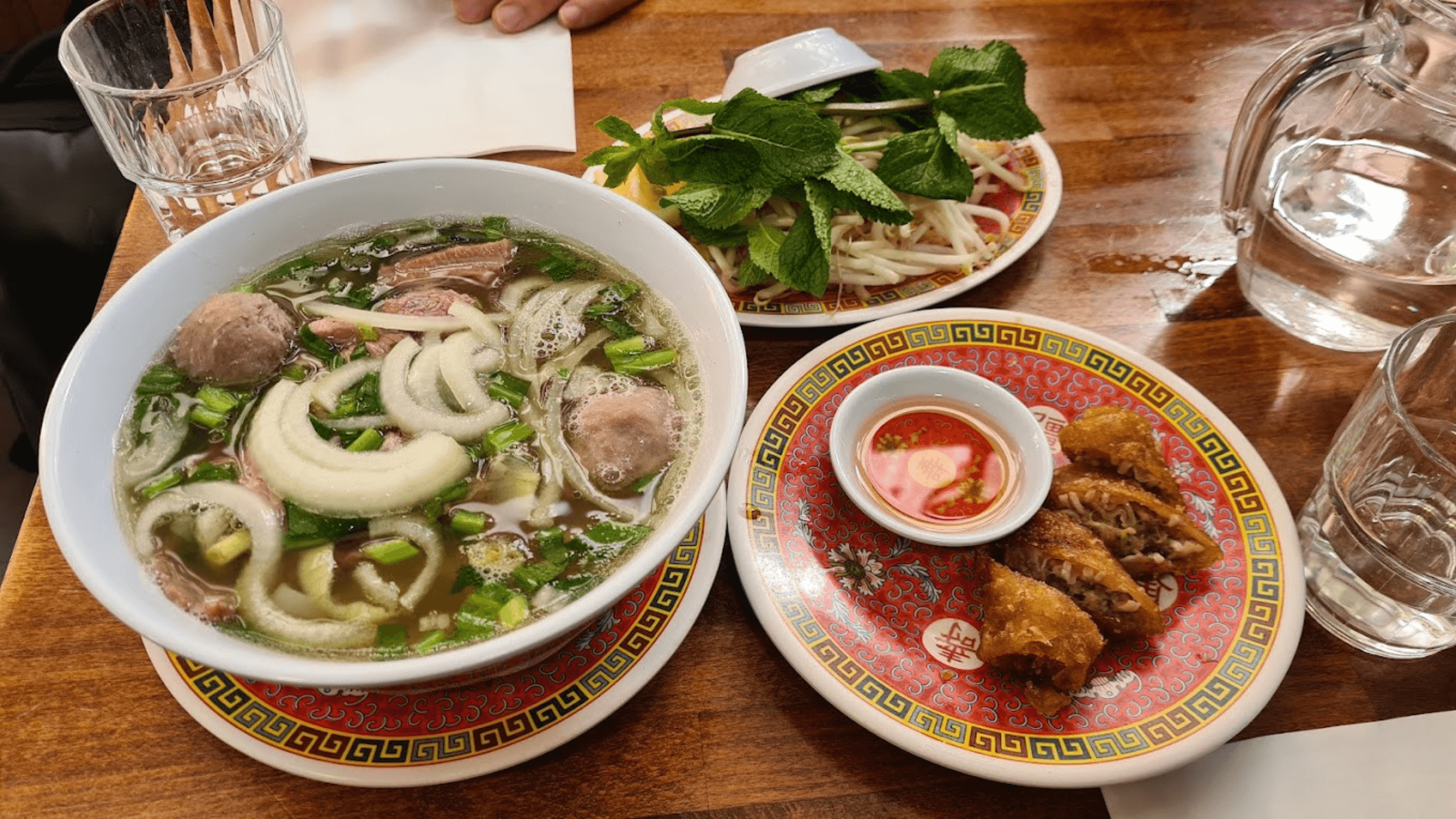 Vietnamese food in the middle of Paris