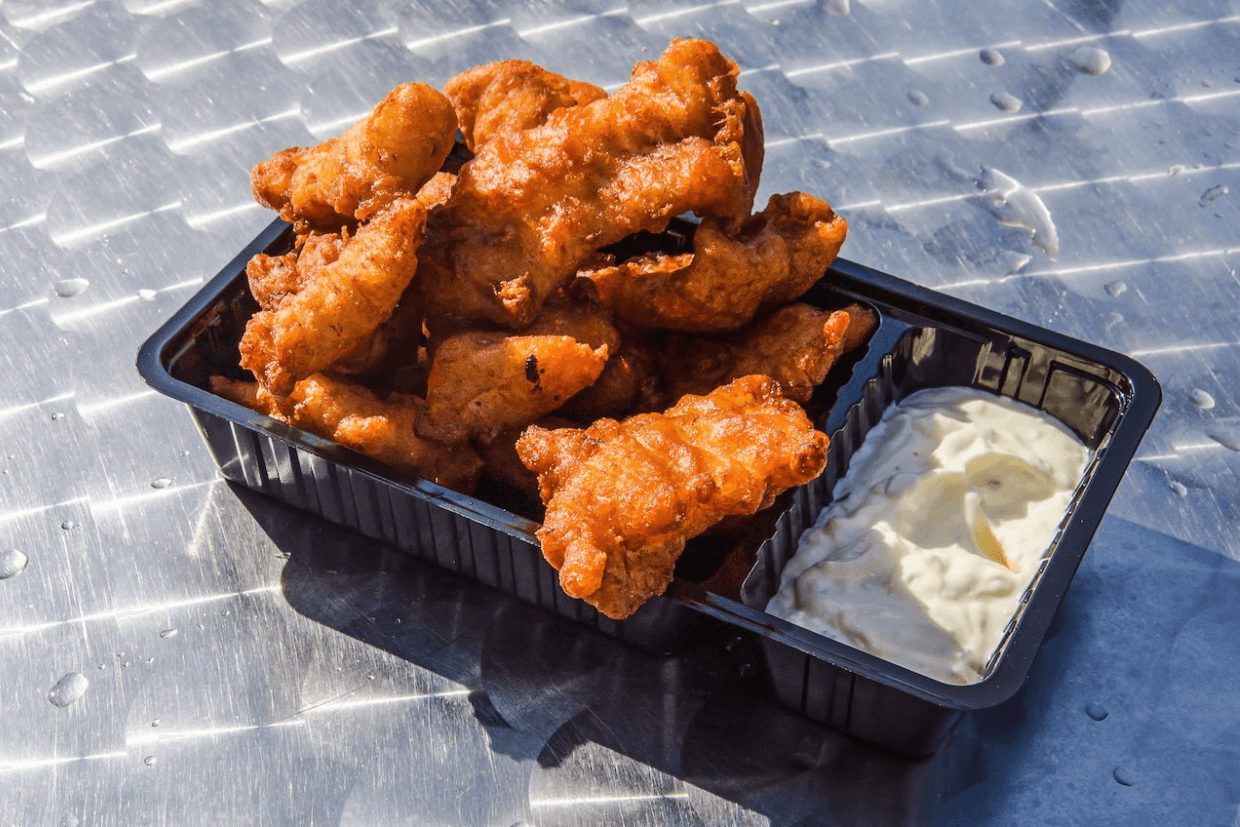 Fried fish, a street food you can have anywhere 