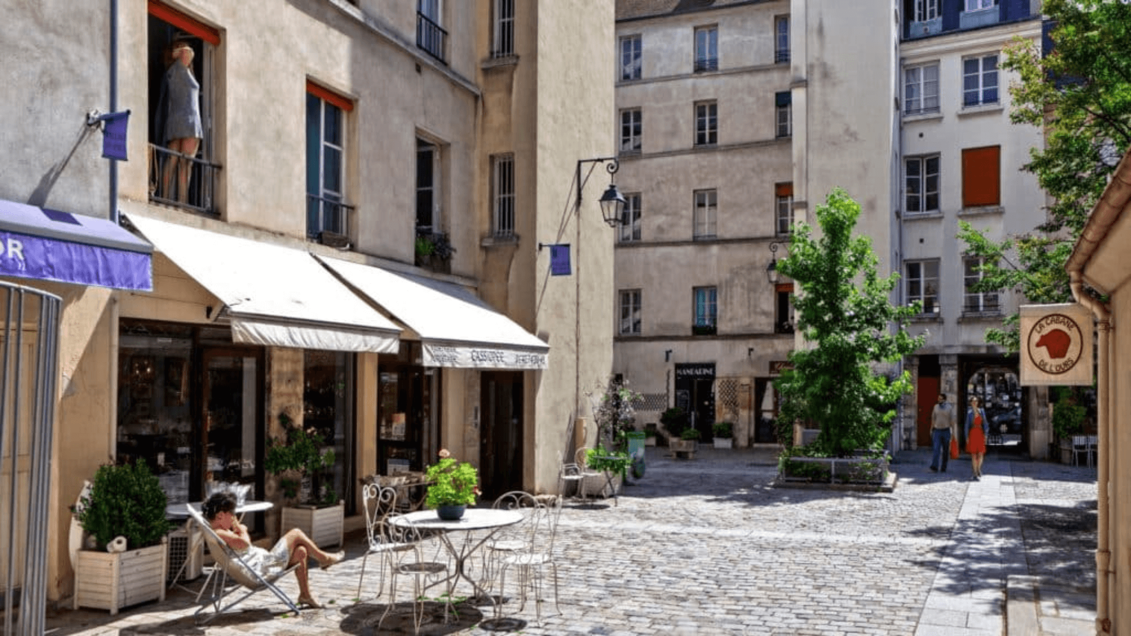 Explore the quaint cafés