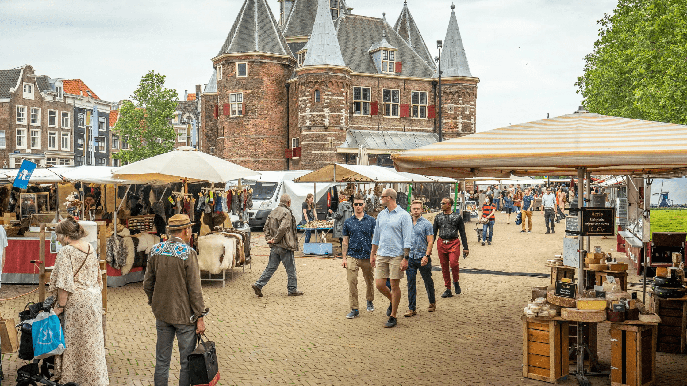 The "English Market" in Amsterdam 