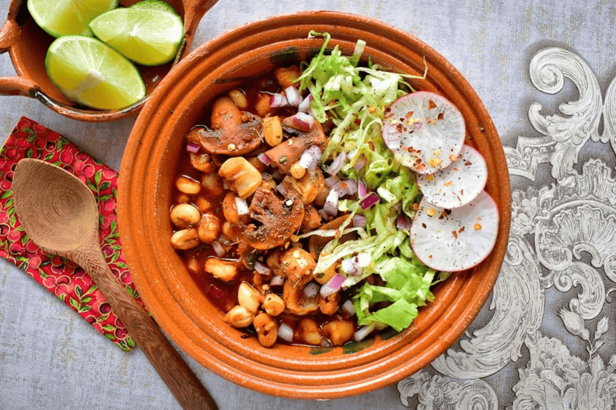 Traditional Mexican stew